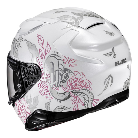 Kask integralny HJC F71 ELIZ WHITE/PINK biały różowy