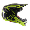 Kask rowerowy ALPINESTARS MISSILE TECH BLACK/FLUO YELLOW czarny żółty fluo