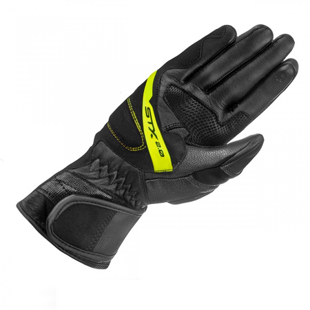 Rękawice szosowo-turystyczne SHIMA STX 2.0 FLUO czarny żółty fluo
