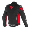 Kurtka tekstylna DAINESE RACING 3 D-DRY BLACK/RED czarny czerwony