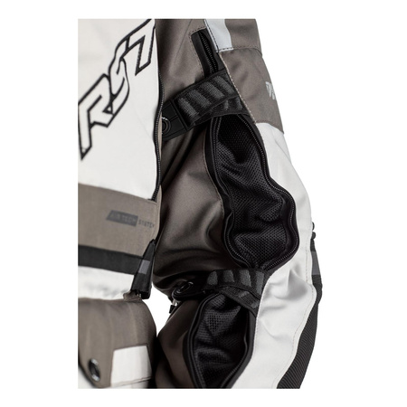 Kurtka tekstylna RST PRO SERIES ADVENTURE X CE GREY/SILVER czarny szary grafitowy