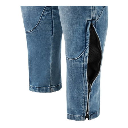 Jeansy motocyklowe SECA SQUARE II BLUE niebieski