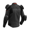 Kurtka tekstylna BROGER GRID BLACK/DARK GREY/RED czarny szary czerwony