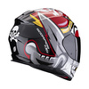 Kask integralny SCORPION EXO 491 PIRATE RED czerwony biały