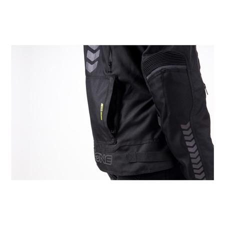 Kurtka tekstylna OZONE TOUR II BLACK czarny