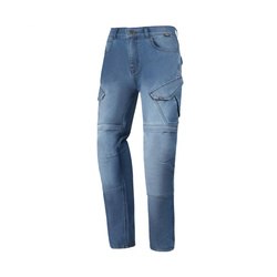Jeansy motocyklowe SECA SQUADRON BLUE niebieski