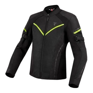 Kurtka tekstylna damska REBELHORN FLUX LADY BLACK/FLO YELLOW czarny żółty fluo