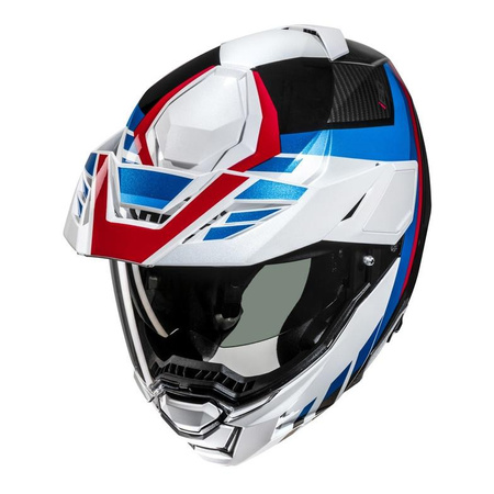 Kask szczękowy HJC I80 IMES WHITE/BLUE biały niebieski