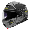 Kask szczękowy SCHUBERTH C5 ECE GLOBE GREY szary czarny żółty fluo