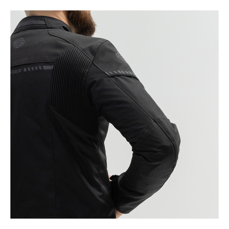 Kurtka tekstylna BROGER GRID BLACK czarny
