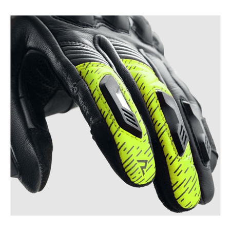 Rękawice miejskie REBELHORN VIPER BLACK/GREY/FLUO YELLOW czarny szary żółty fluo