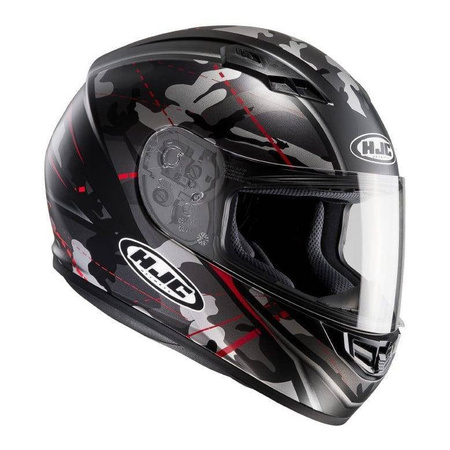 Kask integralny HJC CS-15 SONGTAN BLACK/RED czarny szary czerwony