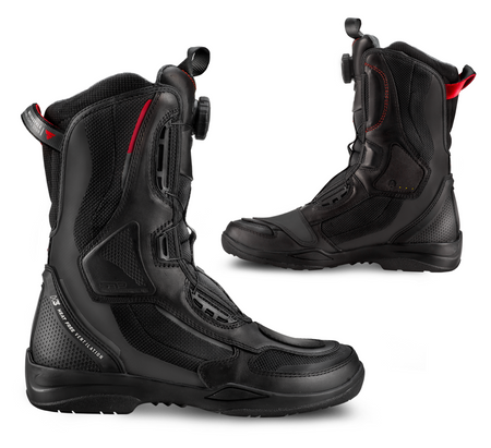 Buty turystyczne damskie SHIMA STRATO LADY czarny szary czerwony fluo