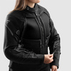 Kurtka tekstylna damska REBELHORN HARDY 3.0 LADY BLACK czarny