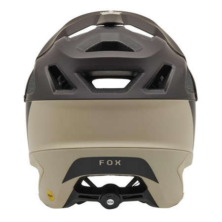 Kask rowerowy FOX DROPFRAME PRO NYF CREAM beżowy