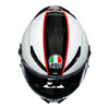 Kask integralny AGV PISTA GP RR SCUDERIA biały czerwony czarny