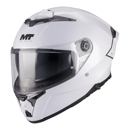 Kask integralny MT THUNDER 4 R SV PURE A0 GLOSS biały
