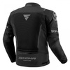 Kurtka tekstylna SHIMA SOLID 2.0 VENTED BLACK czarny