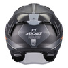 Kask otwarty AXXIS BLAZER SV ROUND B2 MATT czarny szary biały