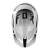 Kask cross FOX V1 LEED BLACK/WHITE biały czarny