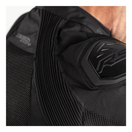 Kurtka tekstylna RST TRACTECH EVO 4 MESH LIGHTWEIGHT CE BLACK/BLACK/BLACK czarny