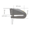 Blokada na tarczę hamulcową AUVRAY B-LOCK 14 BLACK/YELLOW czarny żółty