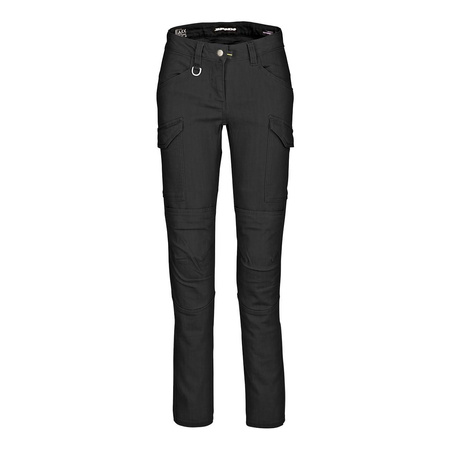 Jeansy motocyklowe damskie SPIDI PATHFINDER CARGO LADY BLACK czarny