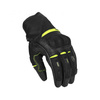 Rękawice miejskie SECA AXIS MESH II FLUO YELLOW czarny żółty fluo
