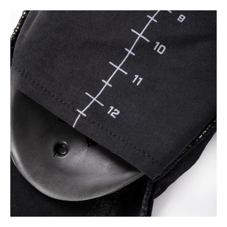 Jeansy motocyklowe REBELHORN VANDAL TWILL BLACK czarny