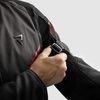 Kurtka tekstylna REBELHORN HIFLOW V BLACK/GREY/RED czarny szary czerwony