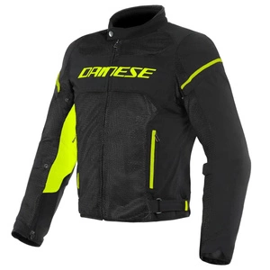 Kurtka tekstylna DAINESE AIR FRAME D1 TEX BLACK/FLUO czarny żółty fluo
