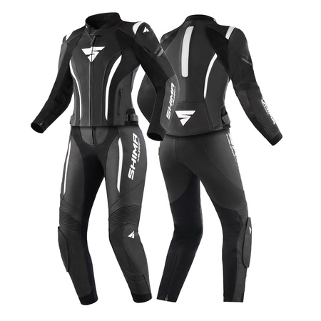 Kombinezon dwuczęściowy damski SHIMA MIURA 2.0 BLACK/WHITE czarny biały