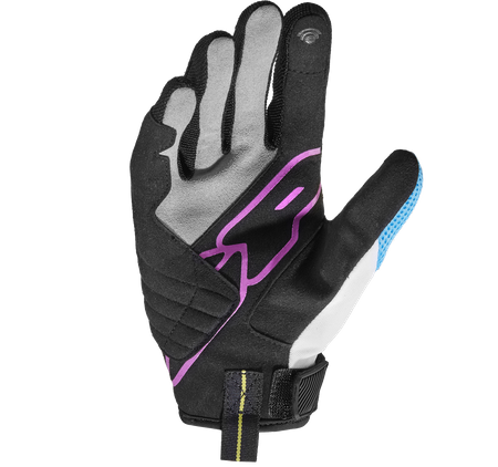 Rękawice miejskie damskie SPIDI FLASH-R EVO LADY BLACK/FUCHSIA czarny fioletowy
