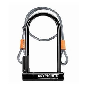 Zapięcie U-Lock KRYPTONITE KEEPER 12 STANDARD LINKA W ZESTAWIE 10,2CM X 20,3CM czarny biały