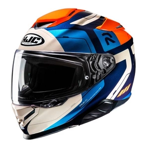 Kask integralny HJC RPHA 71 COZAD BLUE/RED niebieski pomarańczowy beżowy