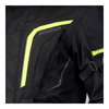 Kurtka tekstylna OZONE SAHARA BLACK/FLUO YELLOW czarny żółty fluo