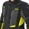 Kurtka tekstylna SHIMA HERO 2.0 MEN FLUO czarny szary żółty fluo