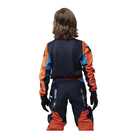 Bluza cross dziecięca FOX JUNIOR 180 RACE SPEC MIDNIGHT granatowy pomarańczowy