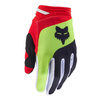 Rękawice cross dziecięce FOX JUNIOR 180 BALLAST BLACK/RED czarny czerwony