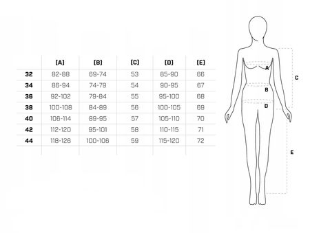 Kombinezon jednoczęściowy damski REBELHORN REBEL LADY WHITE/BLACK biały czarny