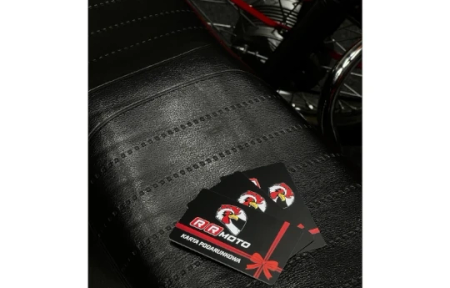 Karta podarunkowa RRmoto dla motocyklisty