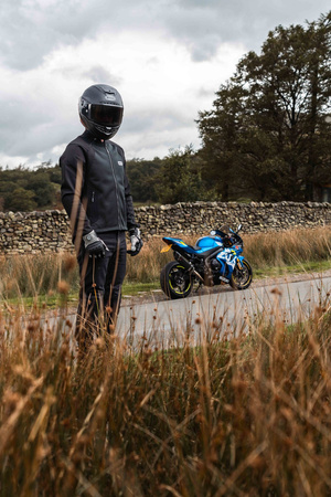 Kurtka tekstylna KNOX HONISTER MK2 BLACK czarny