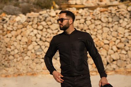 Kurtka tekstylna SECA SUPERLITE BLACK czarny