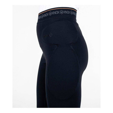 Spodnie z ochraniaczami KNOX ACTION PRO czarny