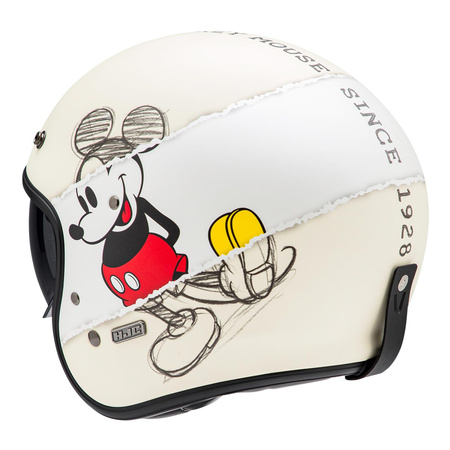 Kask otwarty HJC V31 DISNEY MICKEY SKETCH BEIGE beżowy