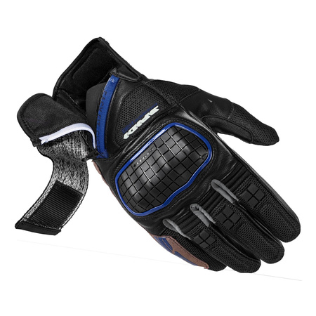 Rękawice miejskie SPIDI X-FORCE BLACK/BLUE czarny niebieski