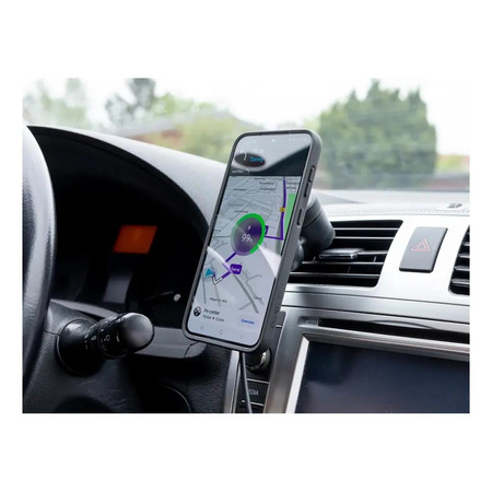 Podstawa QUAD LOCK w kratkę wentylacyjną samochodu czarny