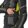 Kurtka tekstylna damska SHIMA HERO 2.0 LADY FLUO czarny szary żółty fluo