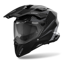 Kask integralny AIROH COMMANDER 2 CARBON FULL GLOSS czarny