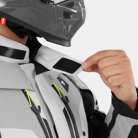 Kurtka tekstylna SHIMA HERO 3.0 G2 GREY/FLUO szary żółty fluo czarny